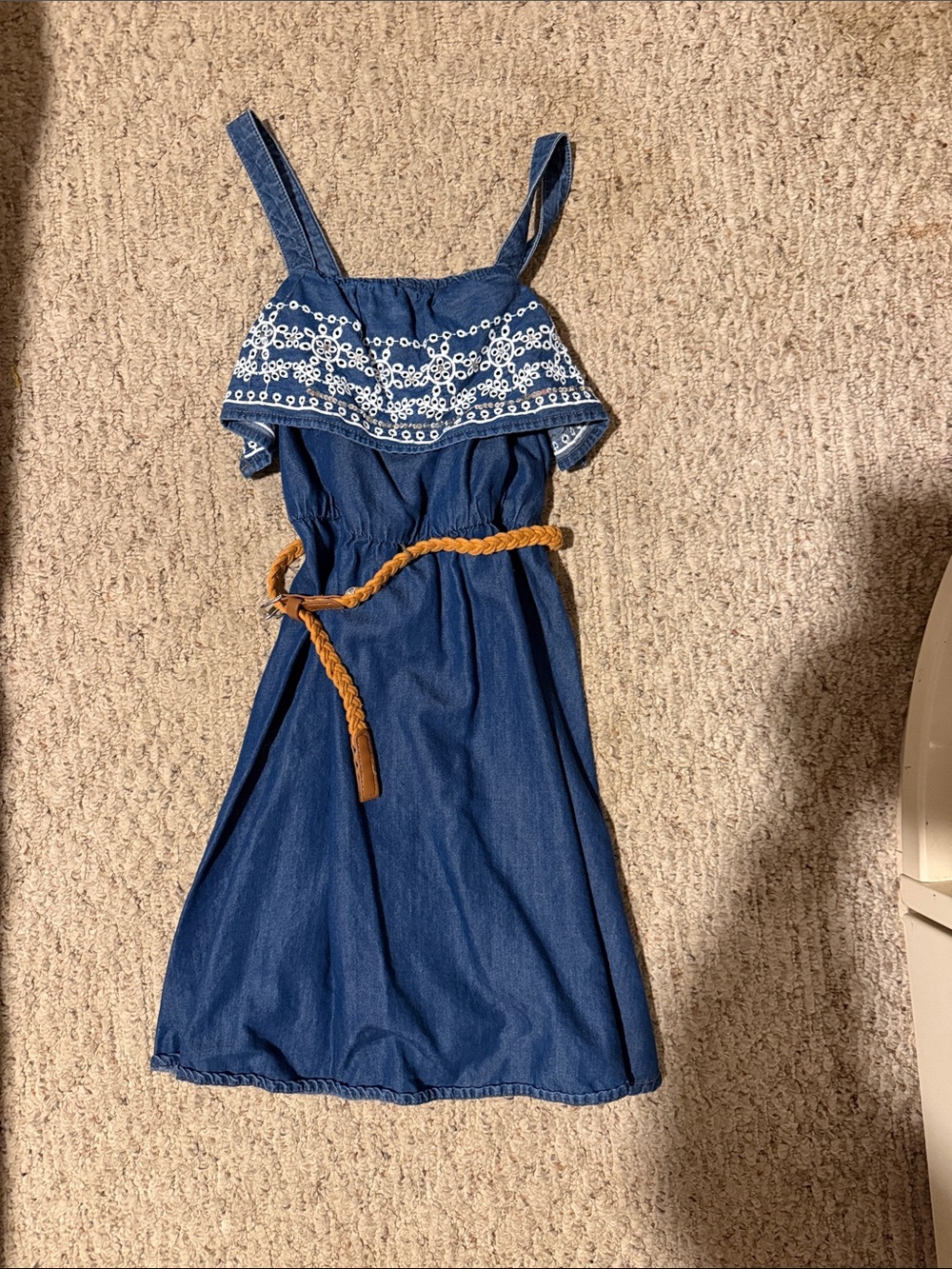 Justice Denim Dress Girls size 8